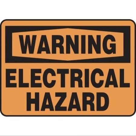 Accuform WARNING SAFETY SIGN ELECTRICAL HAZARD MELC330VS